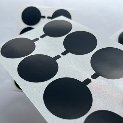 पनरोक कस्टम छेड़छाड़ सील स्टिकर चिपकने वाला मुद्रण सर्कल निजी विनाइल लेबल