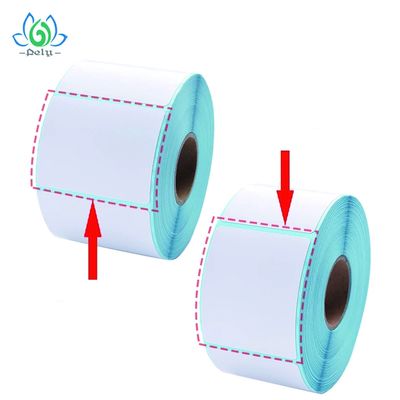 पनरोक उच्च चिपकने वाला खाली Vinyl रिकॉर्ड लेबल स्टिकर, खाली रोल लेबल