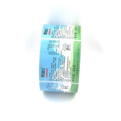 ताजा बीफ मांस या ग्राउंड बीफ स्नैक के लिए पेपर / पीवीसी खाद्य पैकेजिंग स्टिकर
