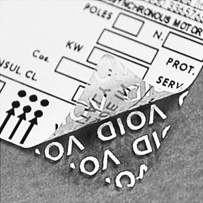 प्रसाधन सामग्री के लिए ISO9001 प्रामाणिकता छेड़छाड़ सबूत सुरक्षा लेबल