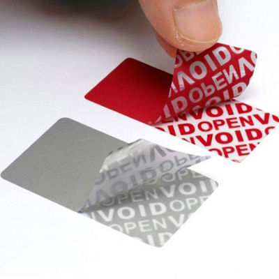 ISO9001 सुरक्षा एंटी फेक होलोग्राफिक विनाइल स्टिकर